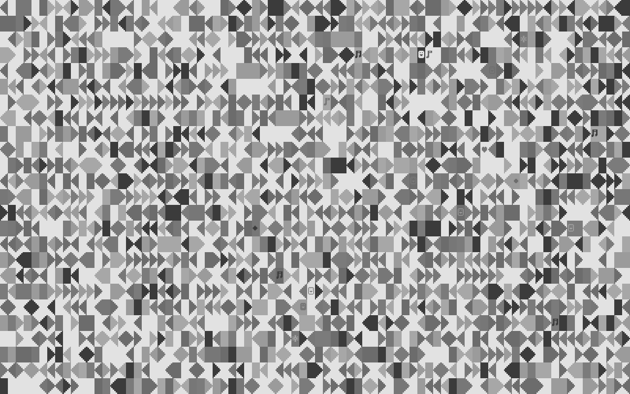 Code Page 437 // Ishihara #233 static token preview