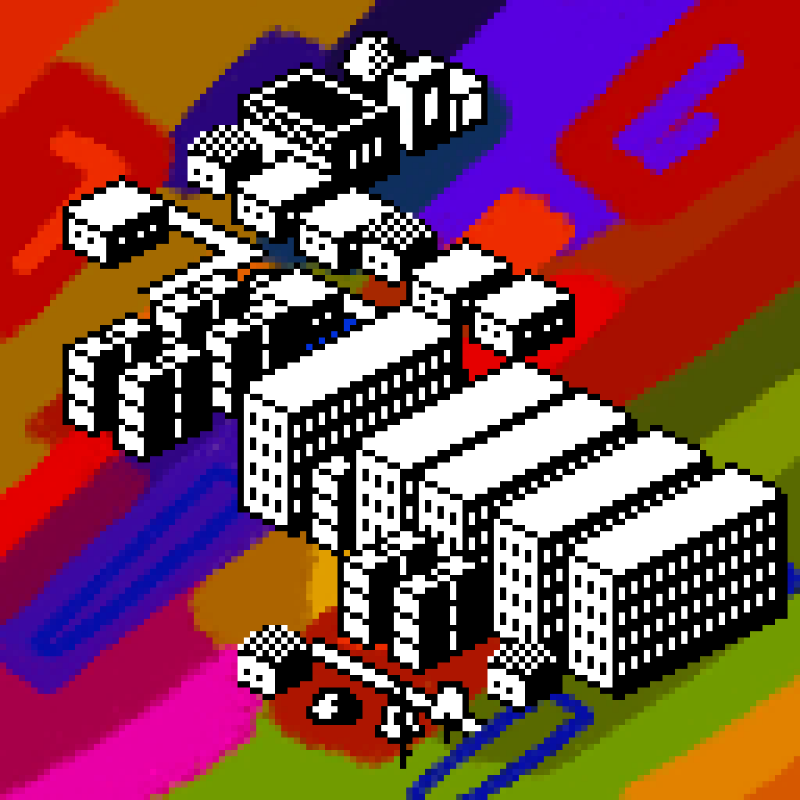 BLOCK CITY #43 static NFT preview