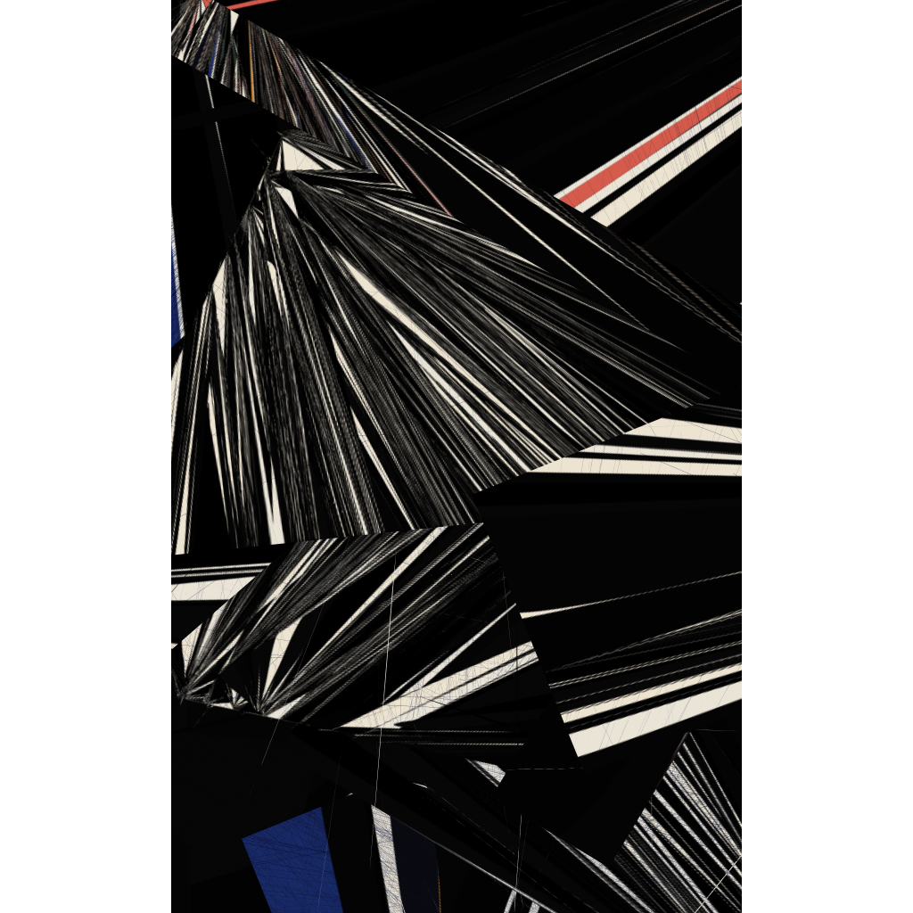 Broken Abstractions in Black #115 static NFT preview
