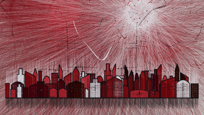 Connected City #61 static NFT preview
