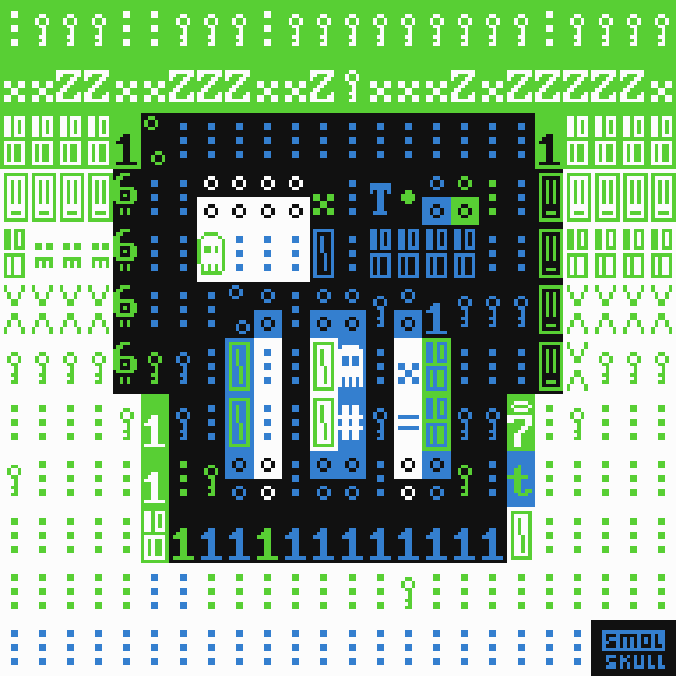 ASCII-SMOLSKULL #419 static token preview