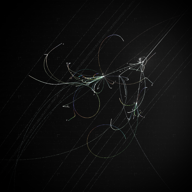 Subatomic Compositions #208 static NFT preview