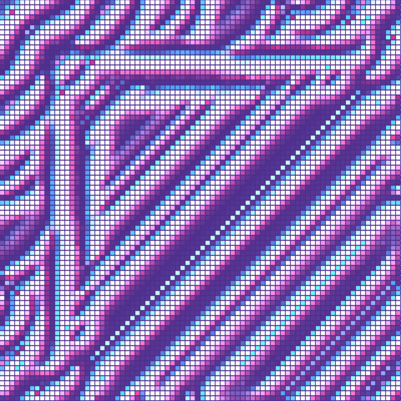 Waves and Ripples #110 static NFT preview