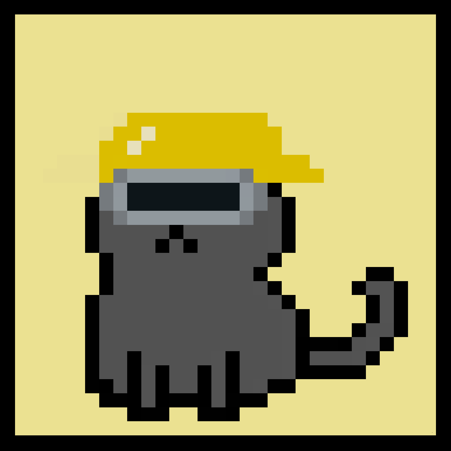 Lazy Kitties #1263 static NFT preview