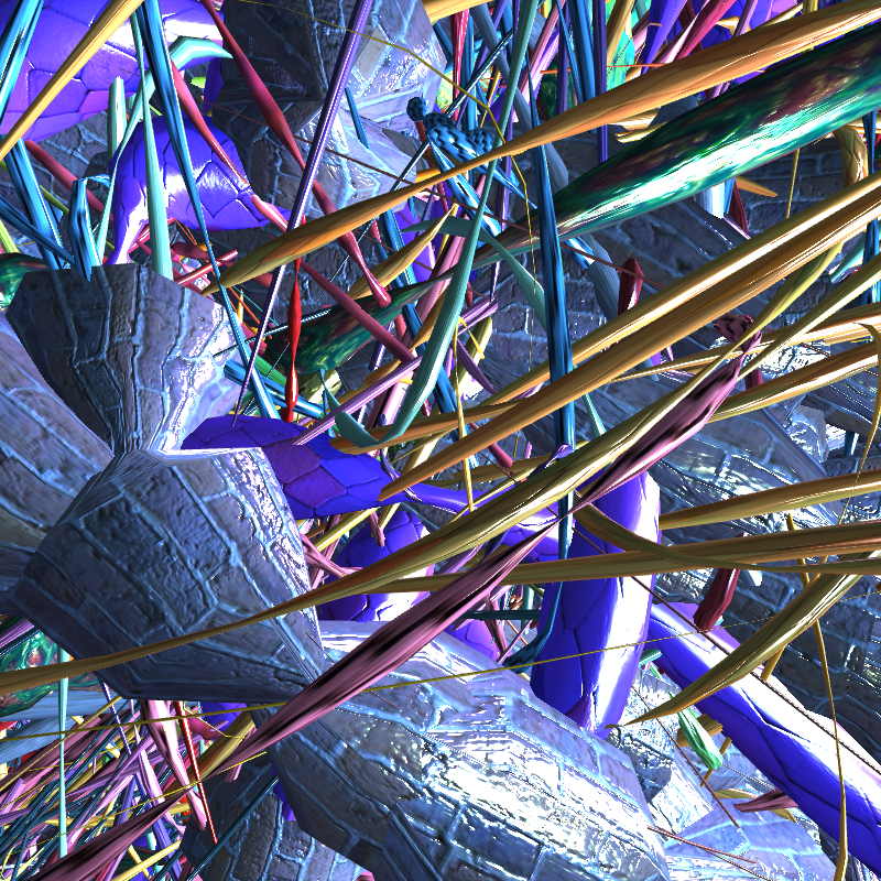 Prismatic Thickets #441 static token preview