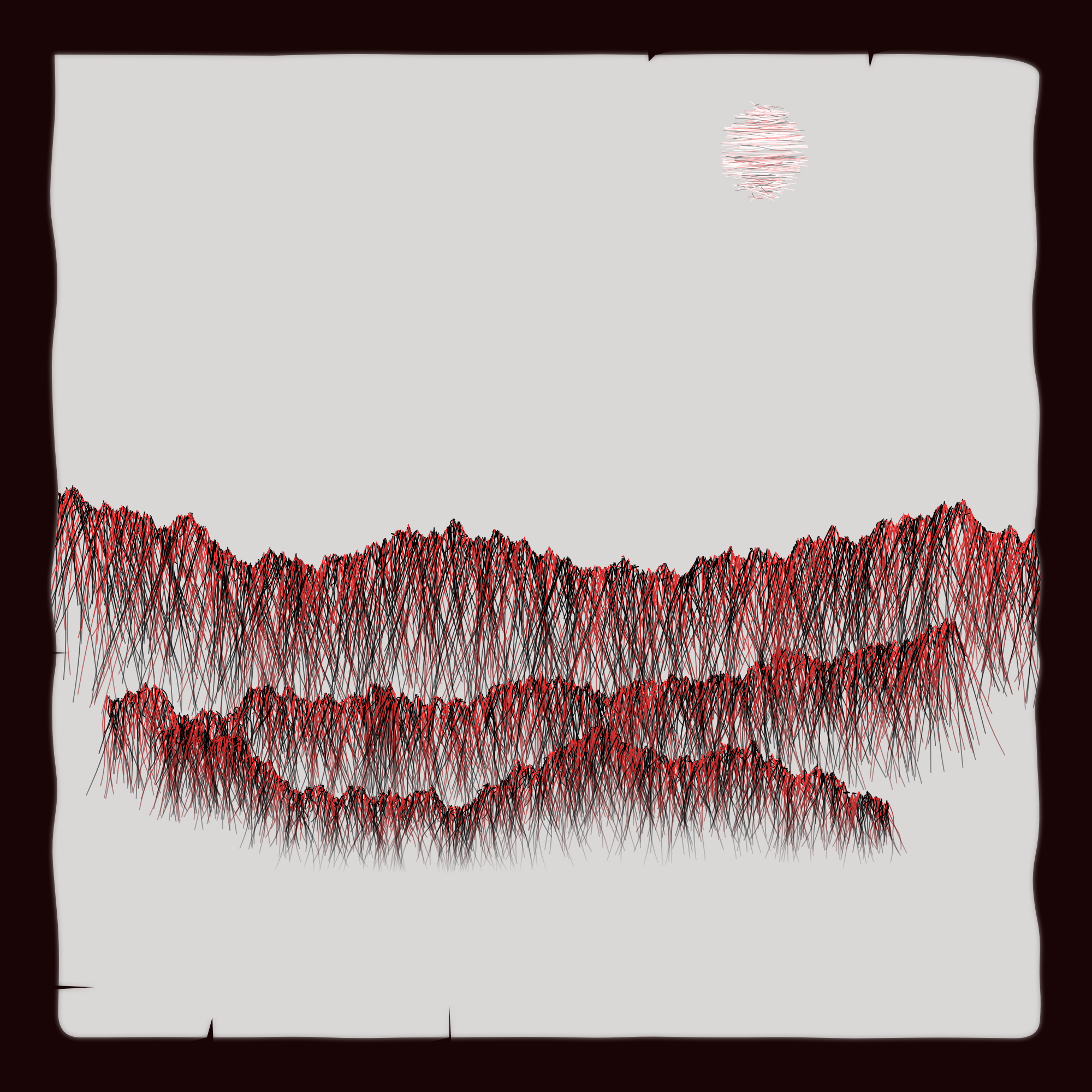 Misty Mountains #36 static NFT preview