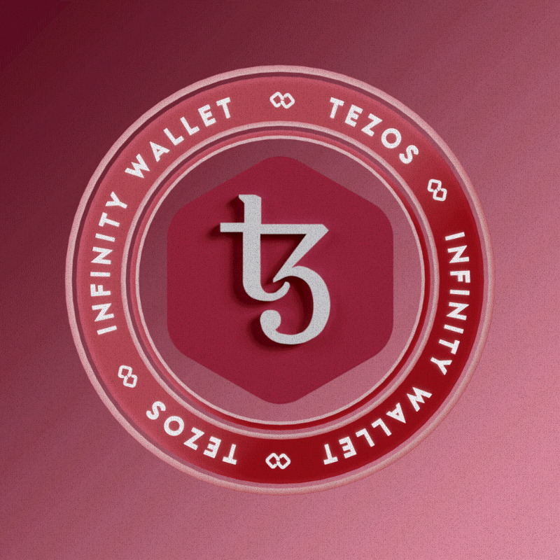 Tezos x Infinity Wallet #663 static token preview