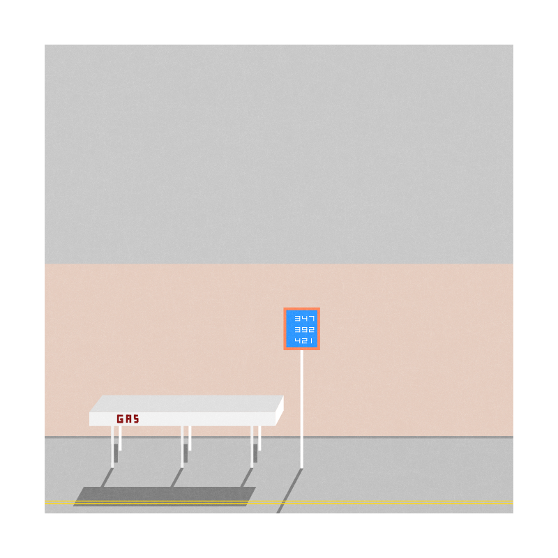 Ordinary Places #154 static NFT preview