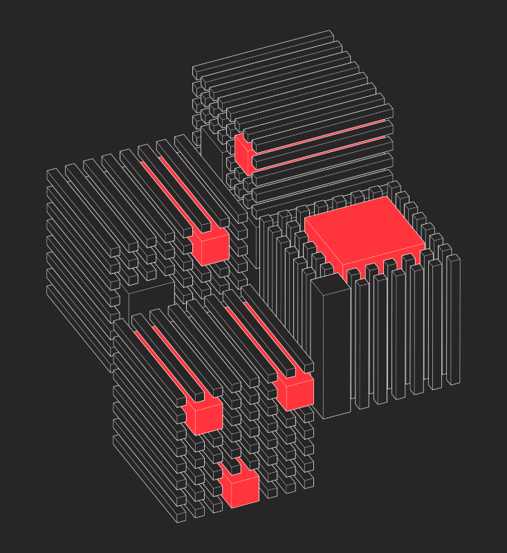 Cubick (Neon Red) #55 static token preview