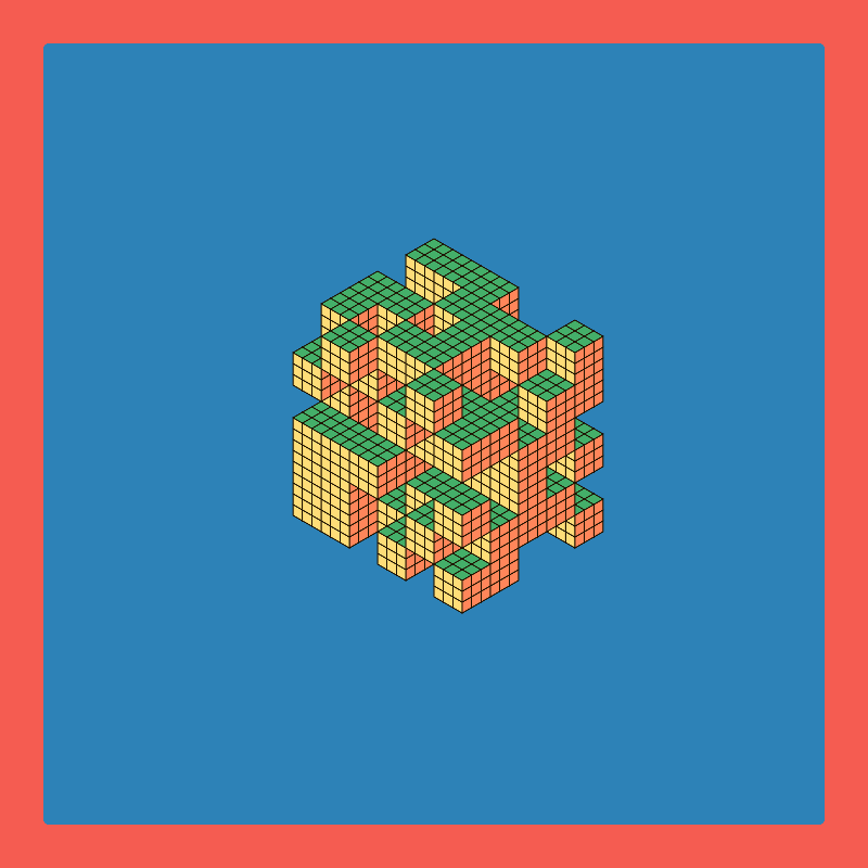Rubik’s Fortress II #30 static token preview