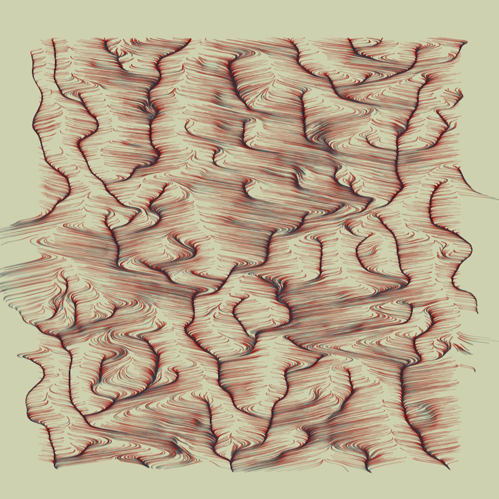 Topographic Abstraction #84 static NFT preview