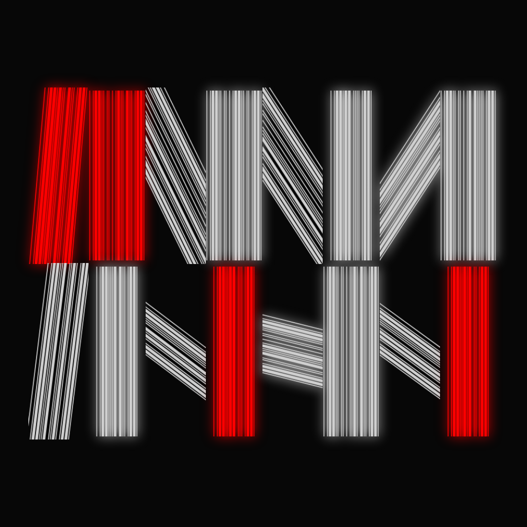 barcode(fxhash) #334 static token preview