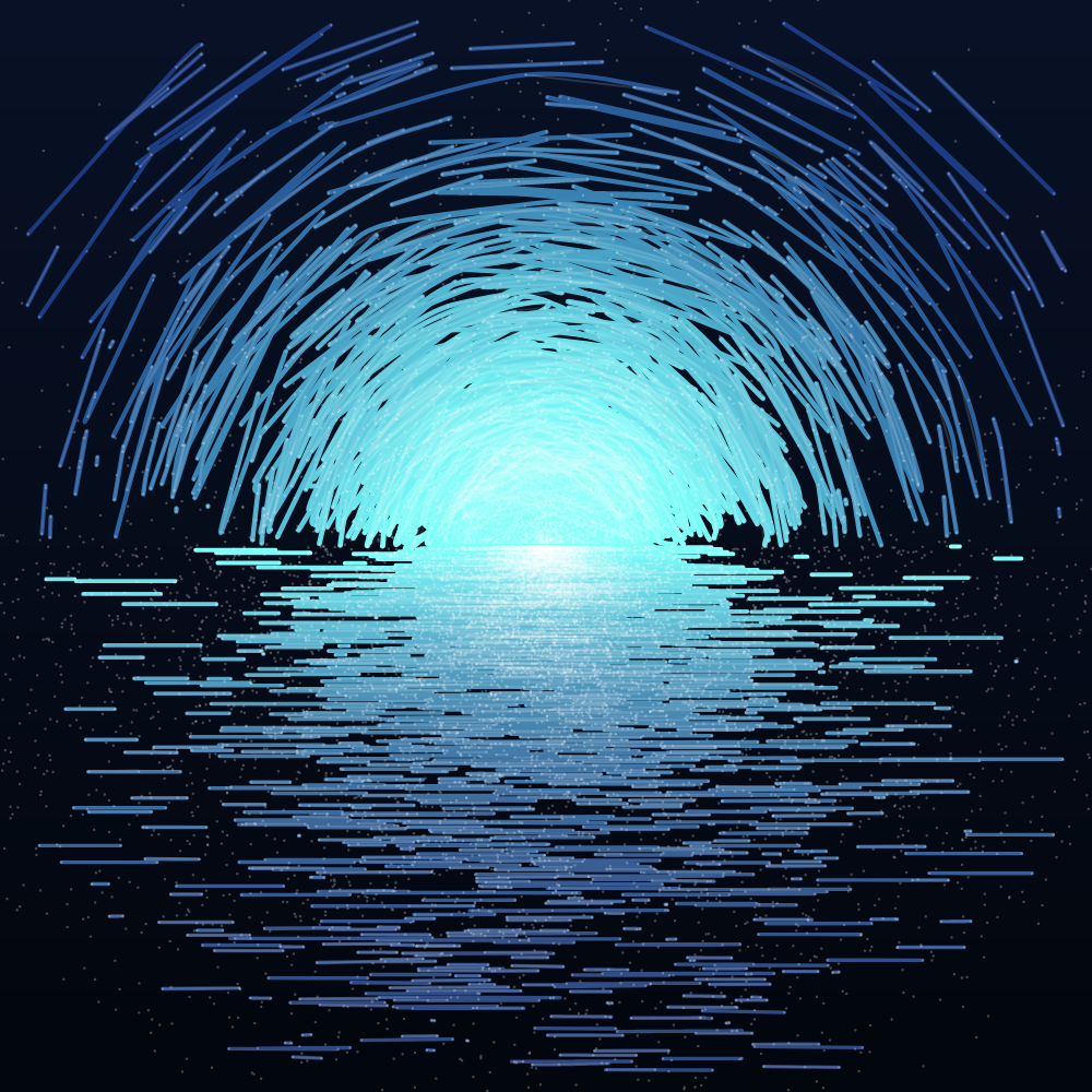 When Light Meets Water #68 static NFT preview