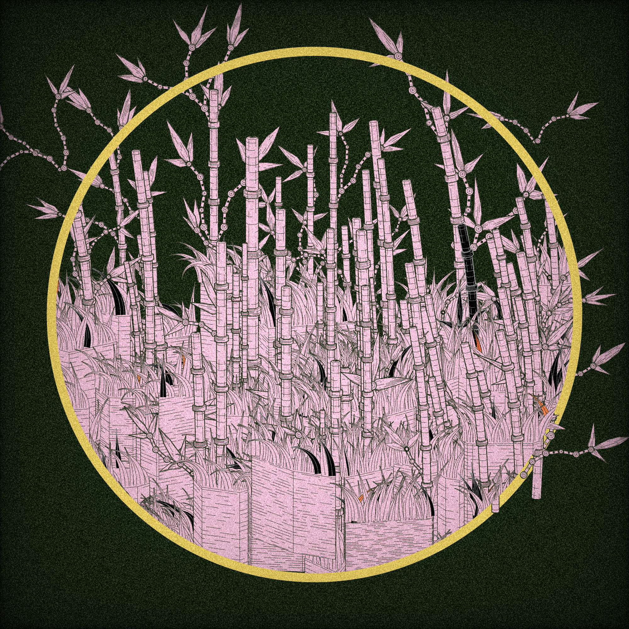 Mecha-Bamboo #392 static NFT preview
