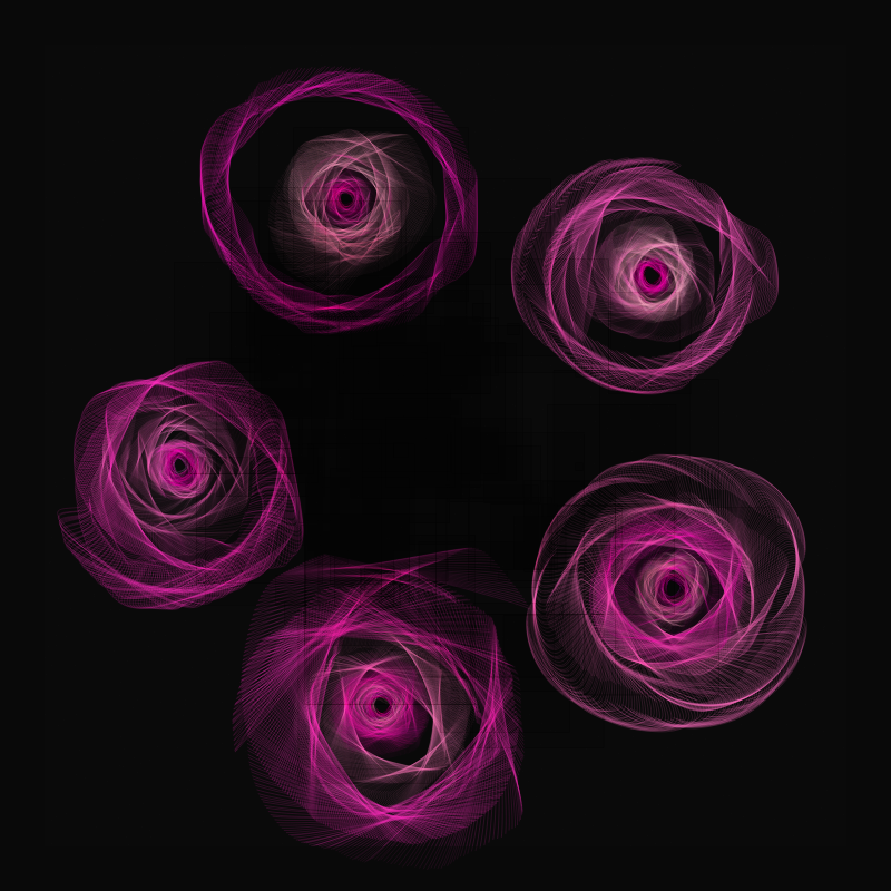 Blooming dancers #37 static NFT preview