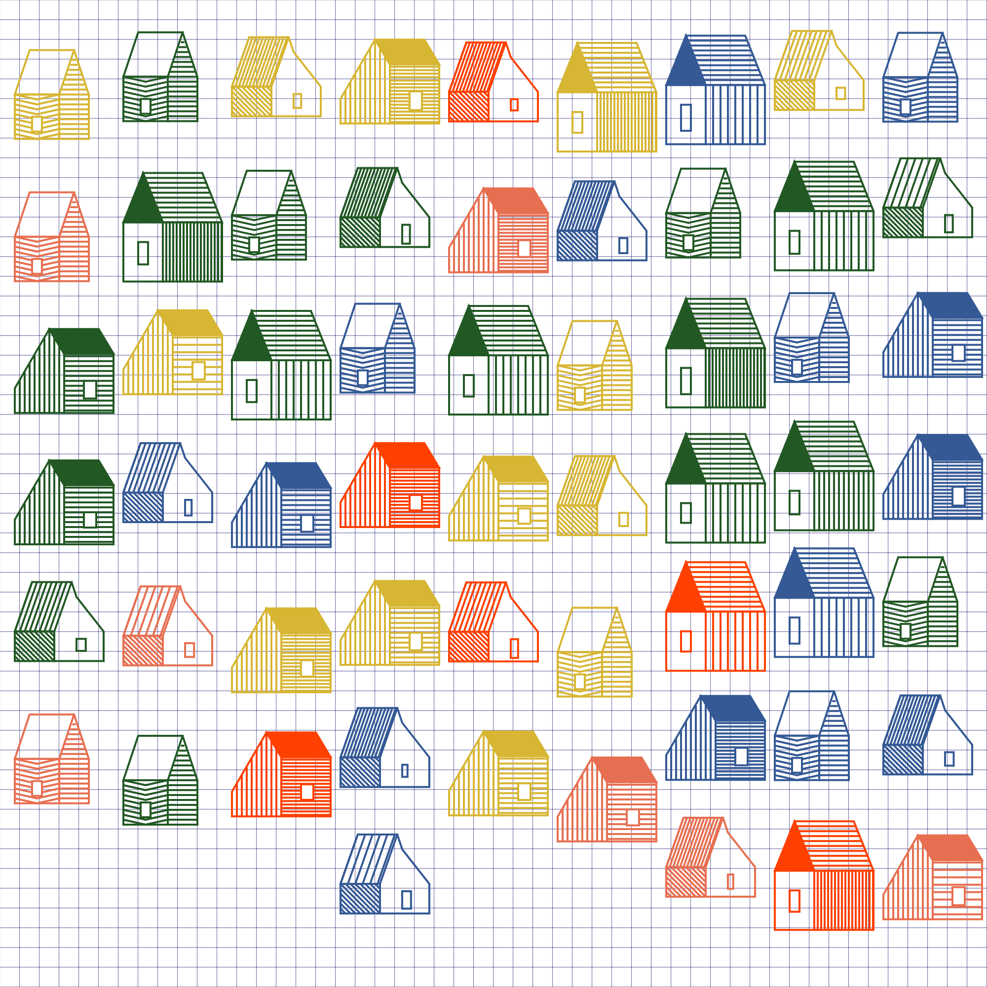 paper village #33 static NFT preview