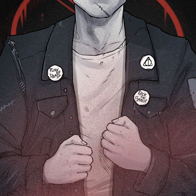 PUNX NOT DEAD #421 static token preview