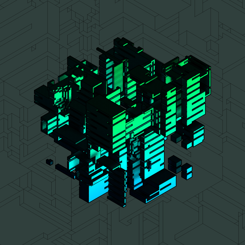 Isofrag generator series I #502 static token preview