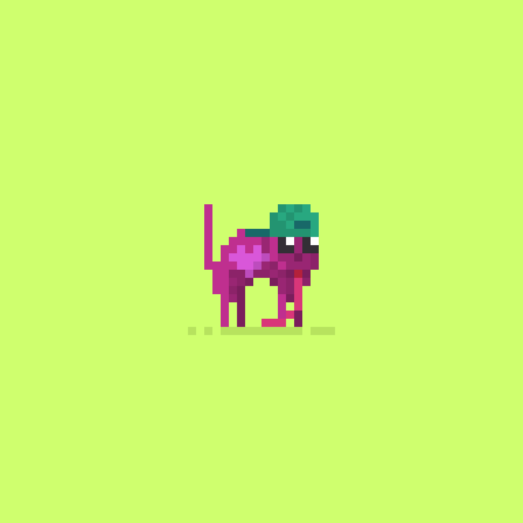 All Cats Are Beautiful #44 static token preview