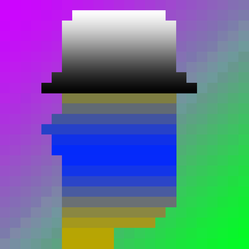 Gradient Punxs #34 static NFT preview