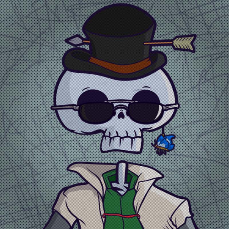 Skullarship #46 static token preview