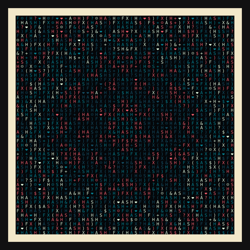 not-so-hidden messages #99 static token preview