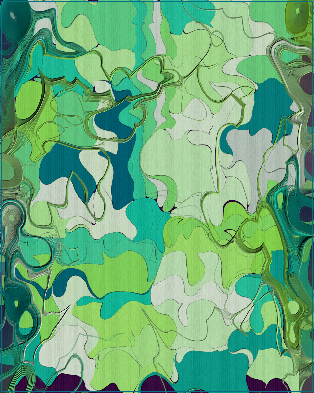 Plastic flows #41 static NFT preview