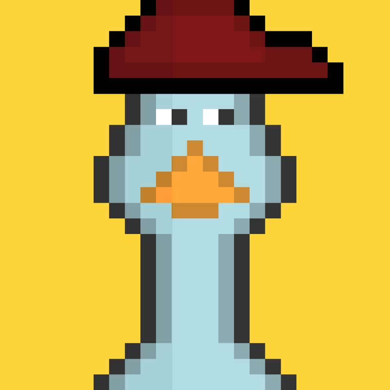 Morixels Goose #116 static NFT preview