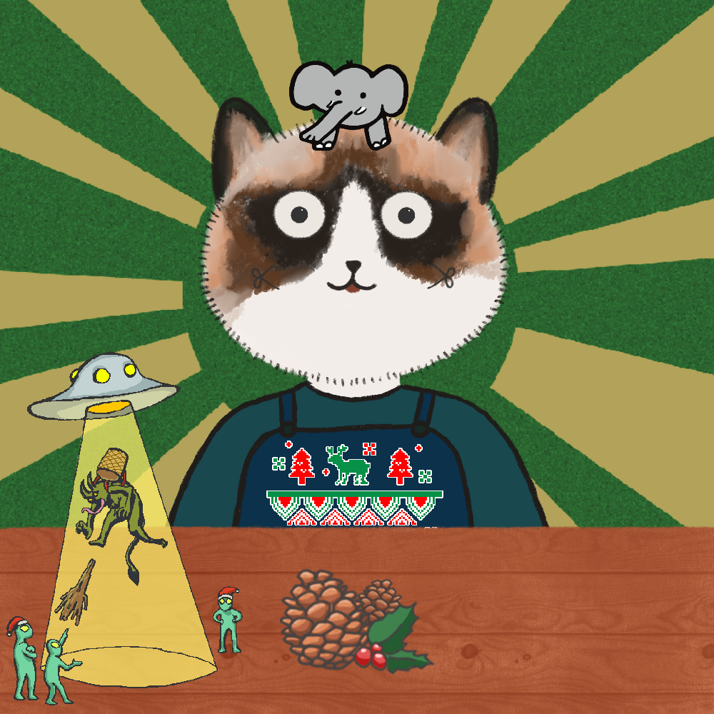FAT Christmas #340 static NFT preview