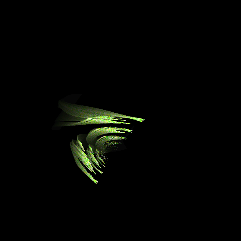 Fractal Amoeba #121 static token preview