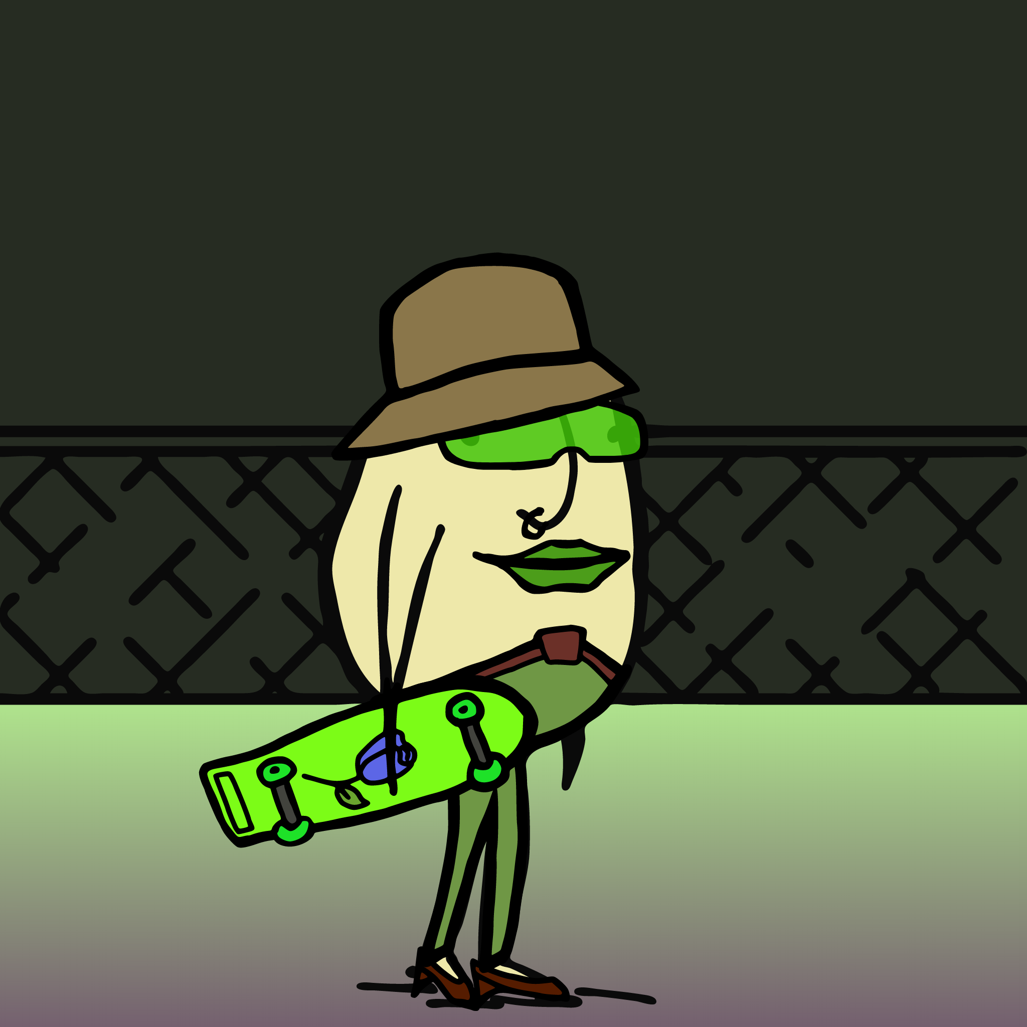 Skater Egg #35 static NFT preview