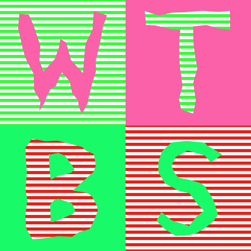 Waiting To Be Signed Logo with Wobbles #387 static NFT preview