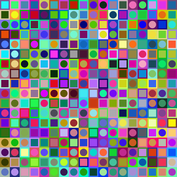 Square Dot Composition #283 static token preview