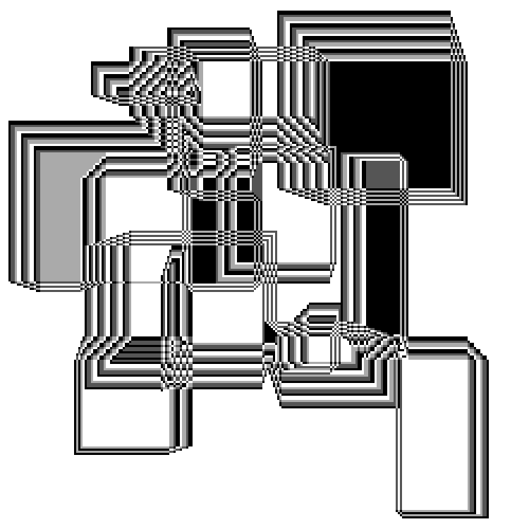 Superimposed Rectangles #31 static token preview