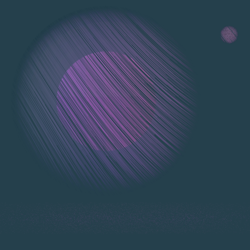 Orbit #166 static NFT preview