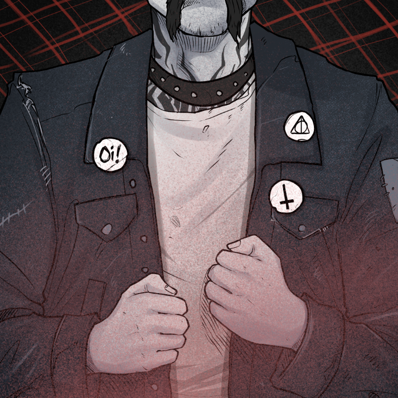 PUNX NOT DEAD #154 static token preview