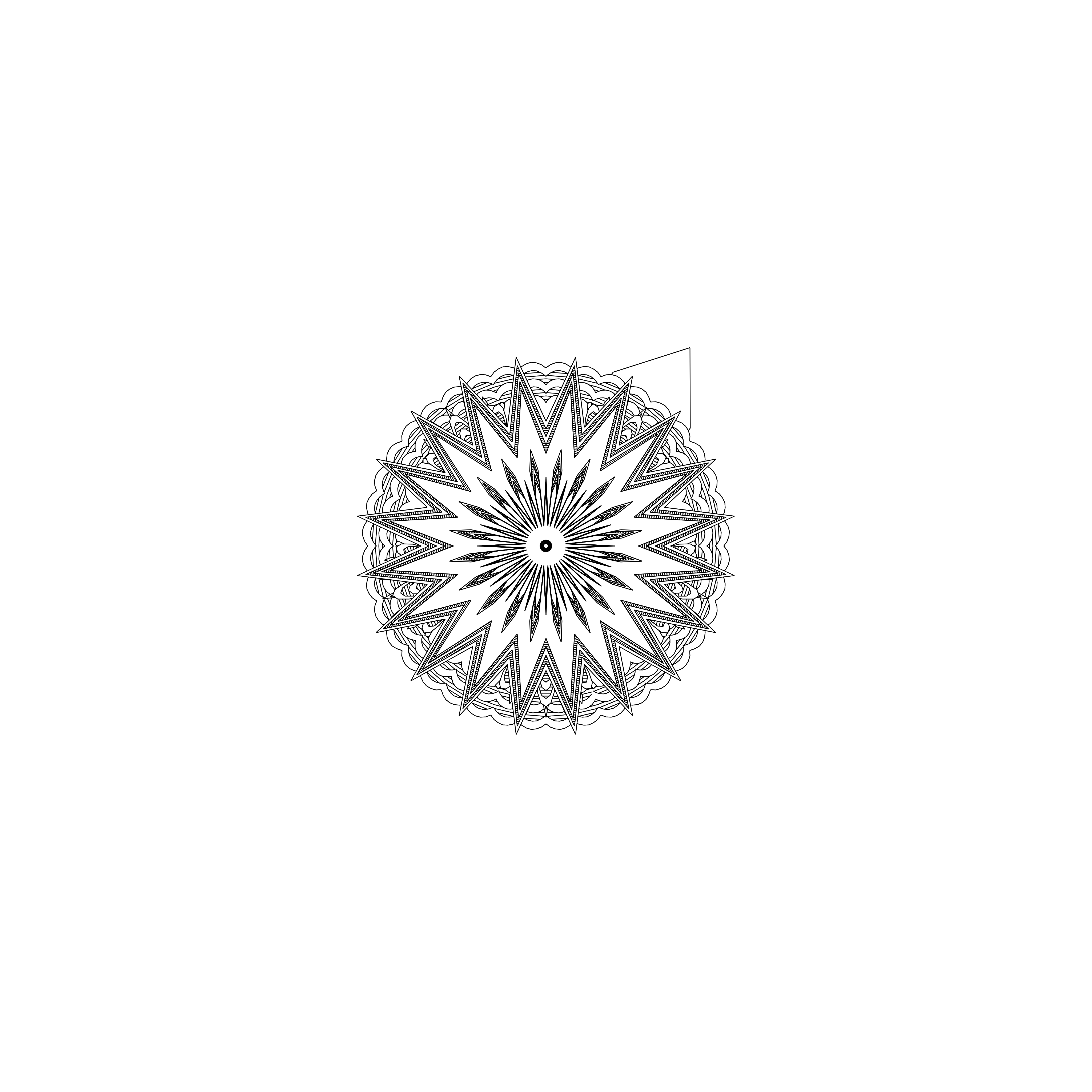 LL21 Mandala #661 static NFT preview