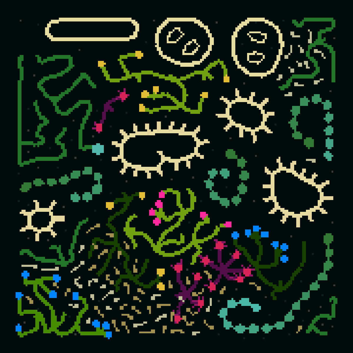 spaceplant #279 static NFT preview