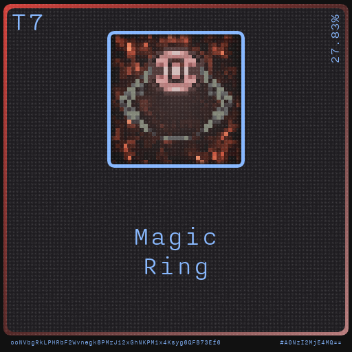 Gear for your quests - Ring #32 static NFT preview