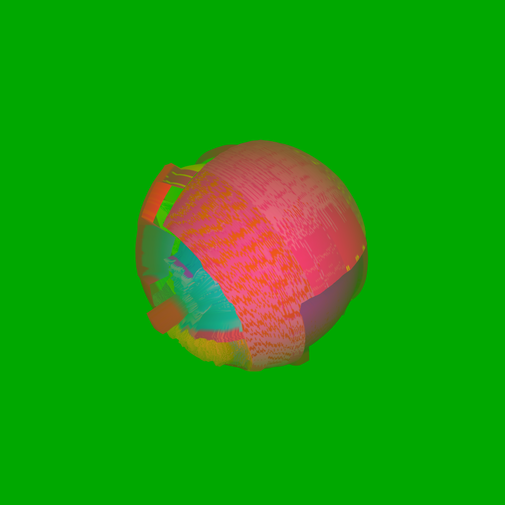 CLR-GLTCH Planet [BA] #64 static token preview