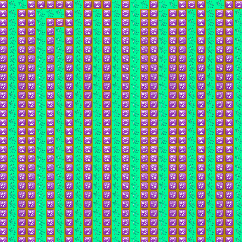Elementary Cellular Emoji Automata #390 static token preview