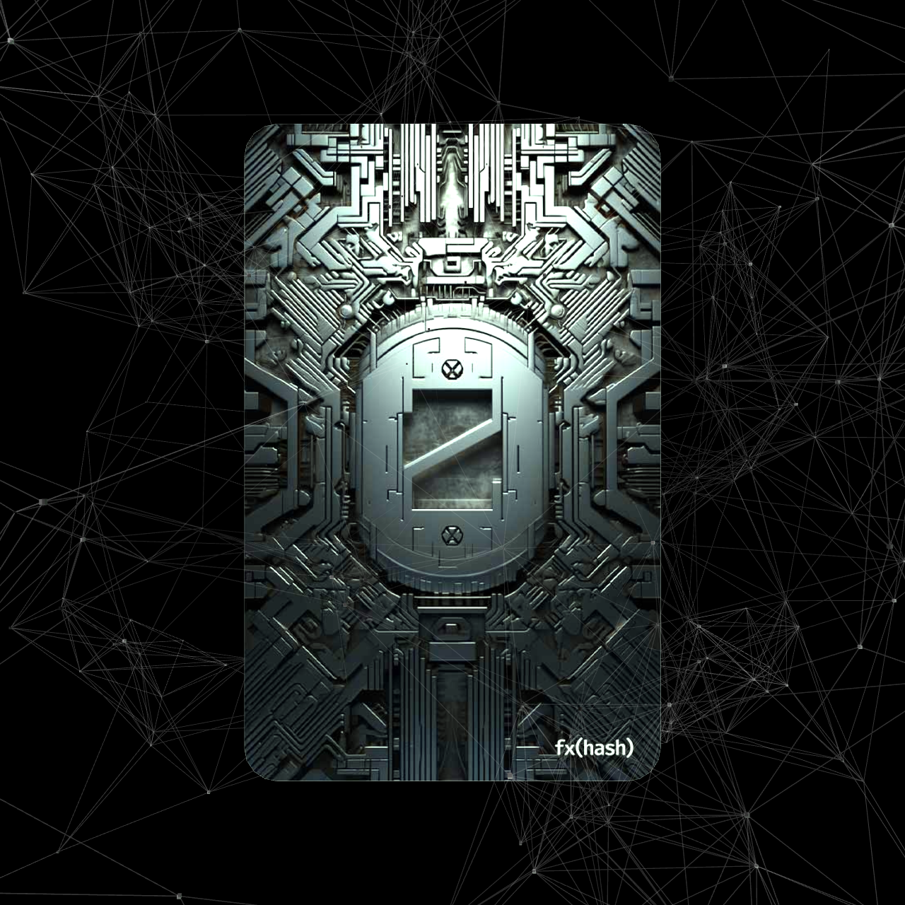FXHash 2.0 Card #181 static NFT preview