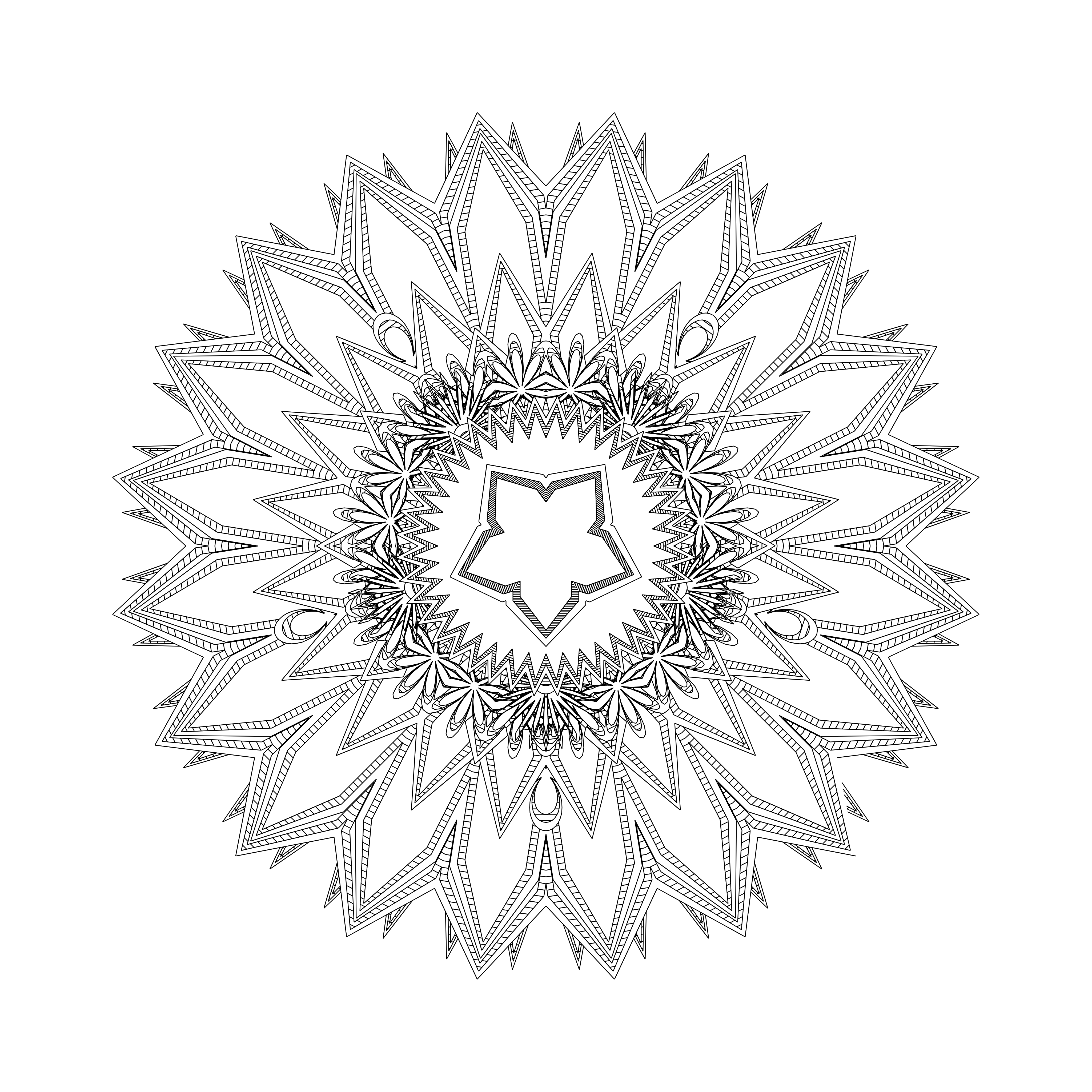 LL21 Mandala #491 static NFT preview