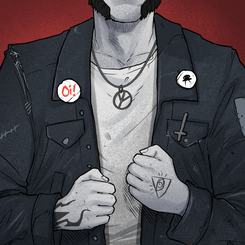 PUNX NOT DEAD #438 static token preview