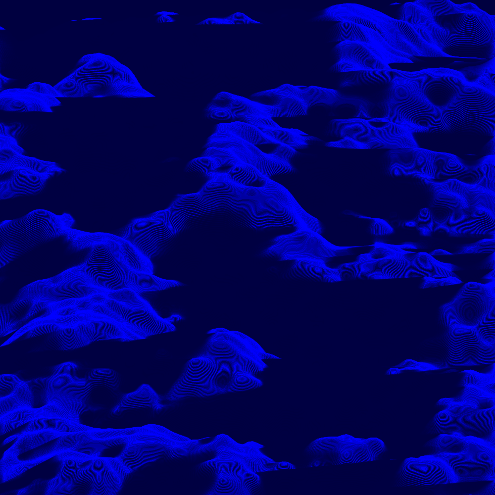 Imaginary Contour Lines #57 static NFT preview