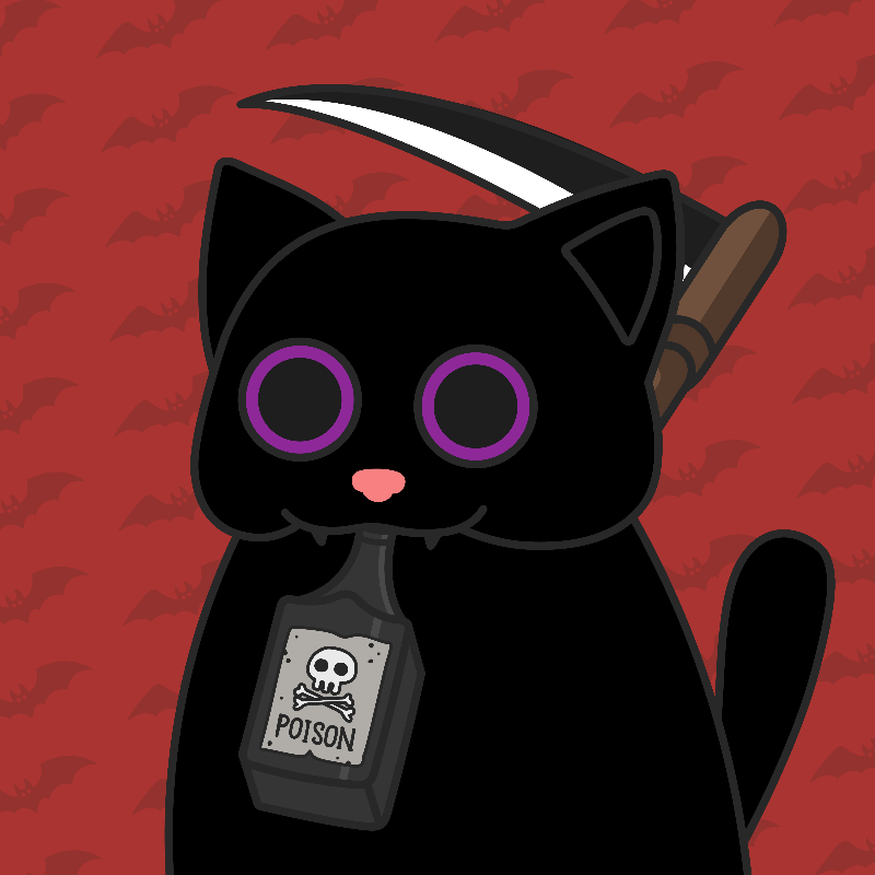 Addams Cat #11 static token preview