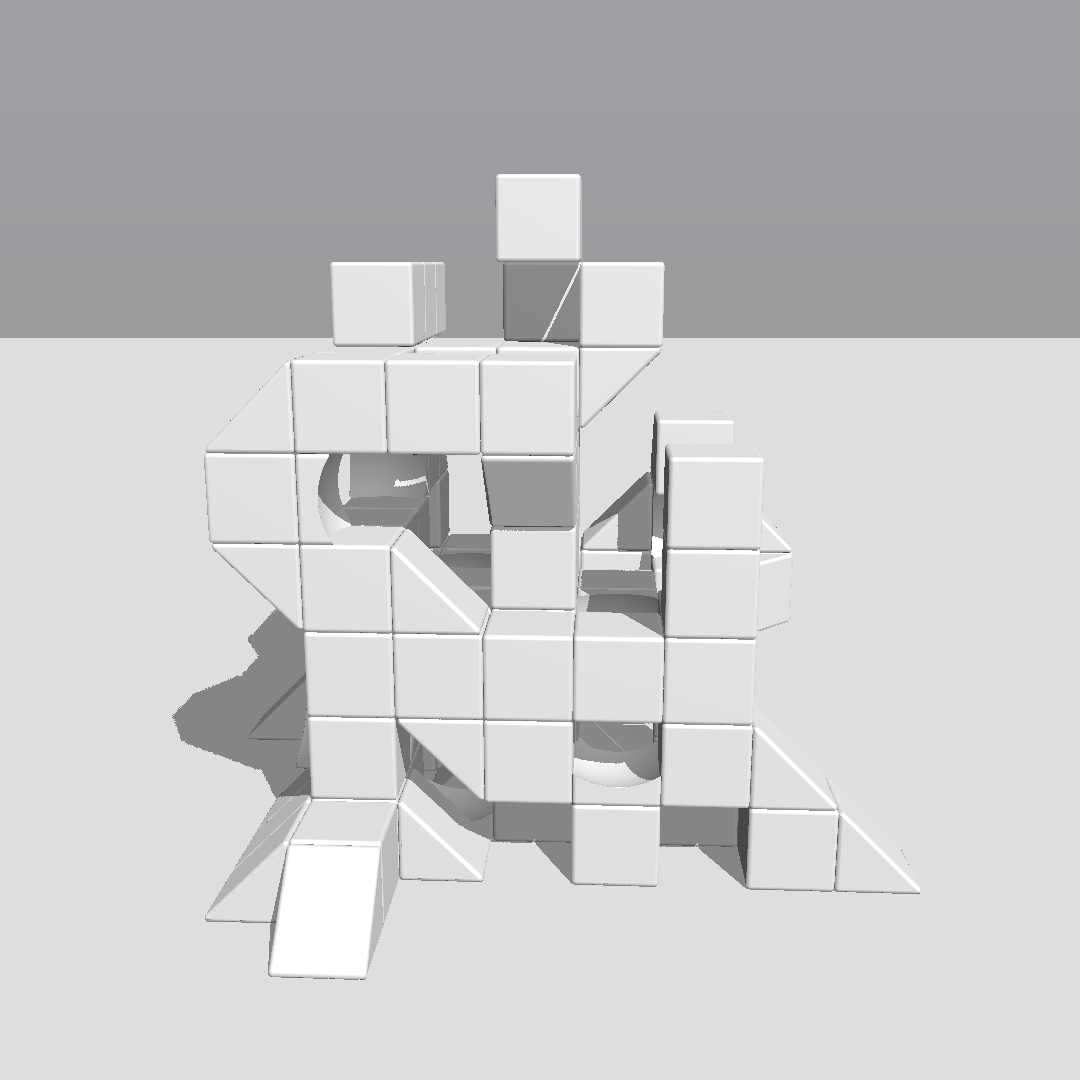 Abstract Ruins #41 static NFT preview