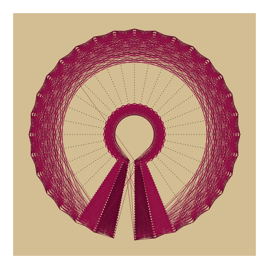 String art generator #161 static NFT preview
