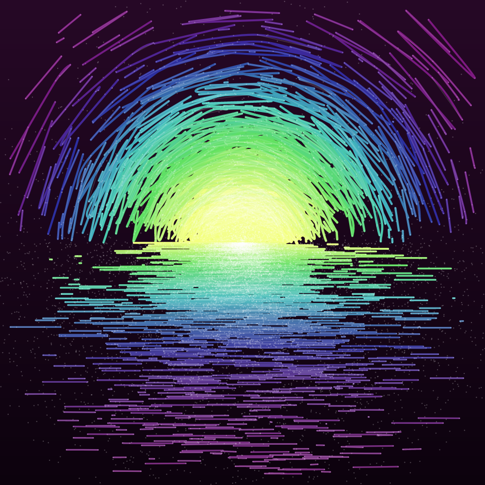 When Light Meets Water #83 static NFT preview