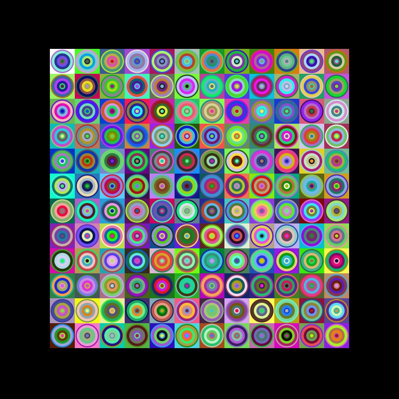 Bulls Eye #6 static token preview